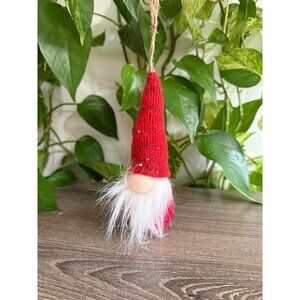 Gnome fabric ornament